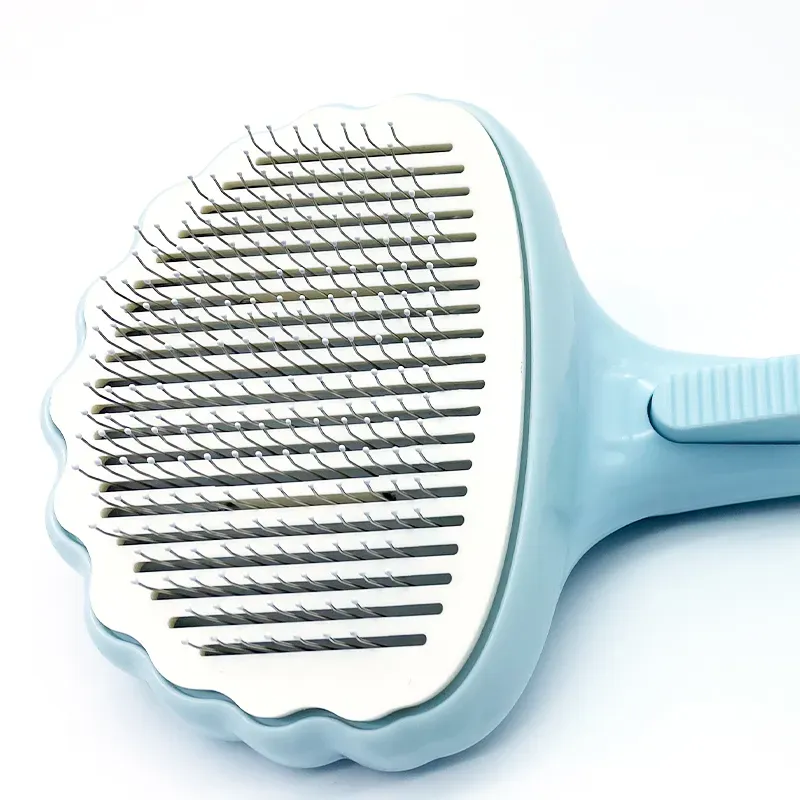 Self-Cleaning Slicker Brush for Dogs and Cats
