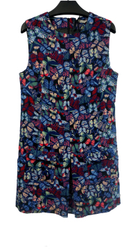 Sleeveless Dress With Double Pockets For Ladies