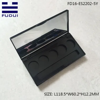 Luxury cosmetics eyeshadow palette powder case wholesale