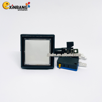 High Quality Arcade Button 44x44mm/51x51mm Square with Light