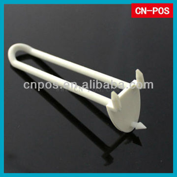 supermarket plastic slatwall hook for displayed