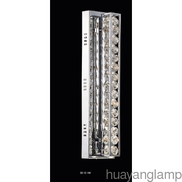 Pratical Hight Quality Crystal Decoration  Metal Wall Sconce