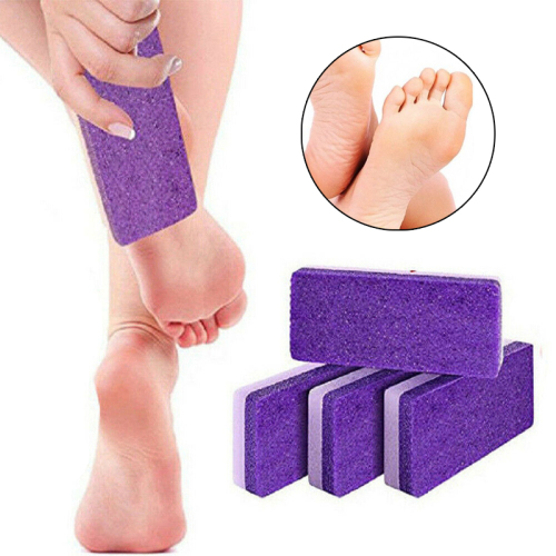 1PC Professional Foot Pumice Stone Scrub Manicure Nail Tools For Feet Hands Care Hard Skin Sponge Block Callus Exfoliater Tool