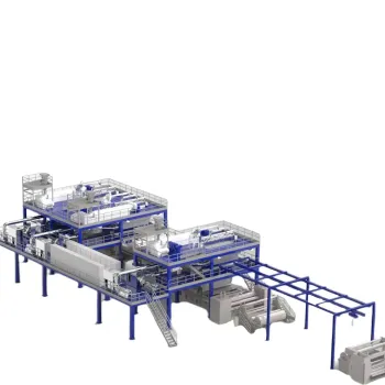 High Capacity Nonwoven Melt Blown Fabric Making Machine for Medical Materials