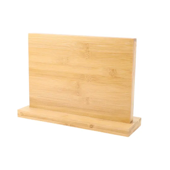 Best Powerful Magnetic Double-Sided Knife Holder with Bamboo Stand: Perfect Kitchen Display and Organizer