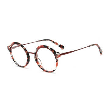 Popular Special Nice Design Many Colors Patchwork Acetate Eyeglasses Styles