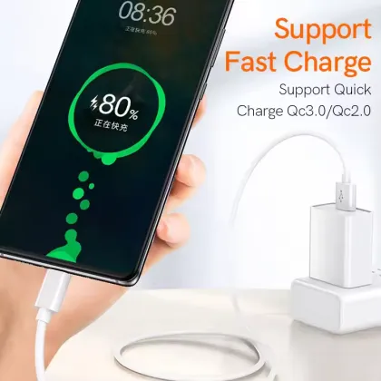 Quick Charge USB-C Fast Charging Mobile Phone Data Cable