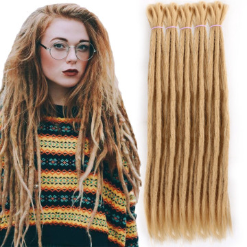 Wholesale Dreadlocks Locs Crochet Hair Extension Long Dread Locs Braids Hair Solid And Ombre Color Synthetic Fiber In Bulk