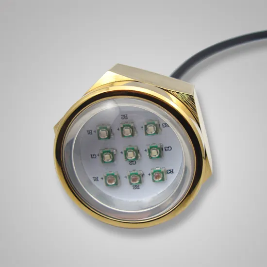 24V 1800LM LED 27W Underwater Drain Plug with No-Drill 1/2\" NPT Threads - Green & Blue Light