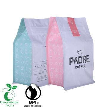 Heat Seal Flat Bottom Biodegradable And Compostable Bag