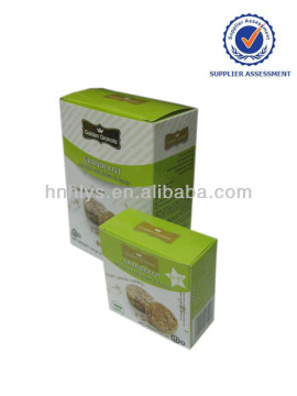 Custom Quality Granola Cookies Cardbaord Box