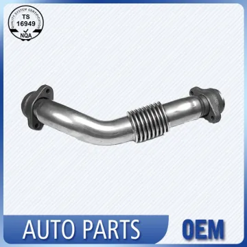 Stainless Steel Auto Parts Exhaust Pipe Spare Parts