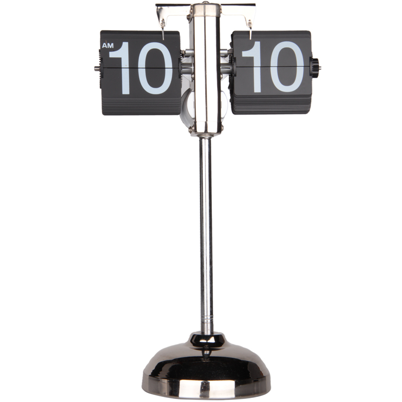 Variable height mini quartz table clock