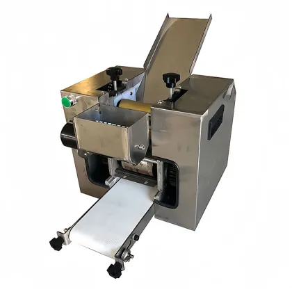 Automatic Commercial Wonton Egg Roll Wrapper Machine for Making Dumplings