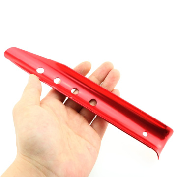 Heavy Duty U-Shaped Metal Camping Peg Stakes for Tent, Canopy, and Outdoor Use