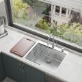 25x22 Size Workstation sink in Kitchen