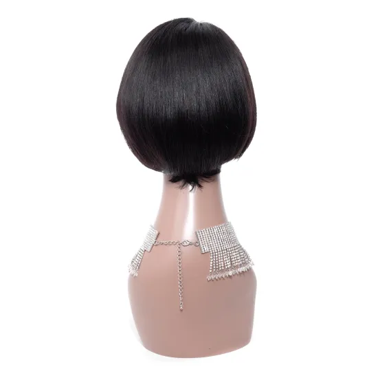 Tuneful low Price Brazilian Hair Wig Short  Lace Cuticle Aligned Hair Mink mama Wigs Front Lace Wig For Black Women