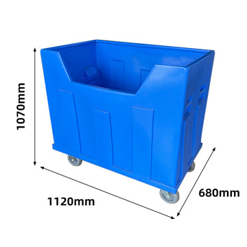 Large Capacity Laundry Linen Cart for Hotel and Industrial Use