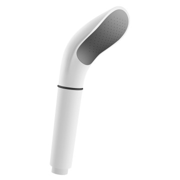 White ABS Single Function High Pressure Water Saving Shower Head