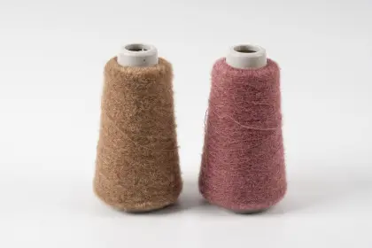 New Fancy Soft Polyester Feather Yarn 1.3CM