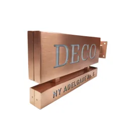 Waterproof stainless steel front lit advertising light box