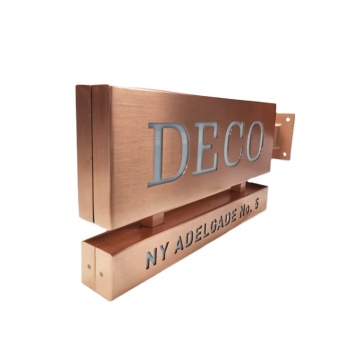 Waterproof stainless steel front lit advertising light box