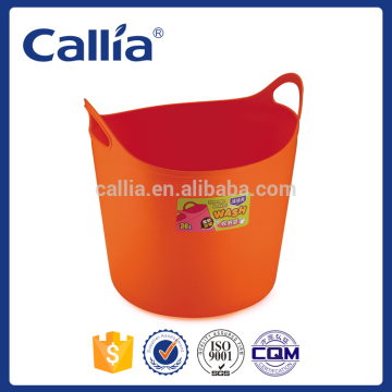 Hot selling manufacturer Plastic laundry bucket bathroom basket