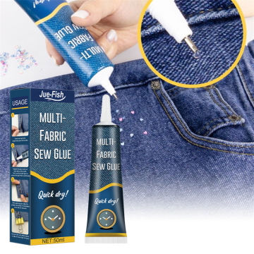 Jue Fish Multi-Fabric Sew Glue for Various Materials
