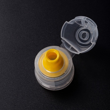 Multicolor Plastic Anti-Theft Clamshell Bottle with Flip Top Cap