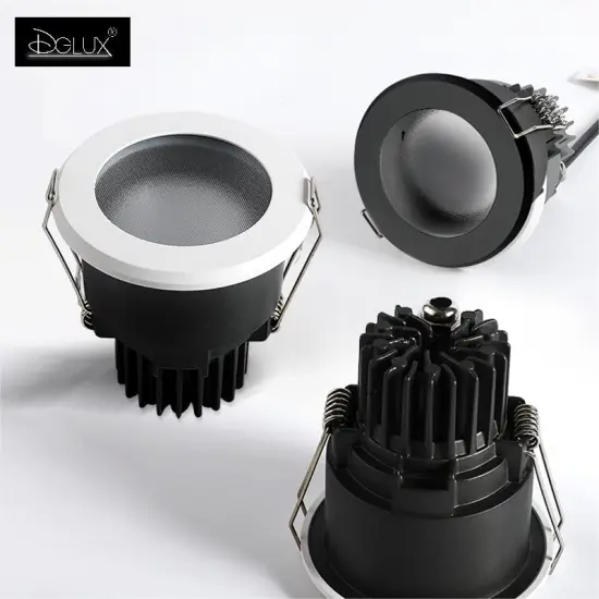 DGLUX Hot Hotel Project 8W Spot 15W 20W Ceiling Down Light COB Waterproof Recessed IP65 LED Downlight