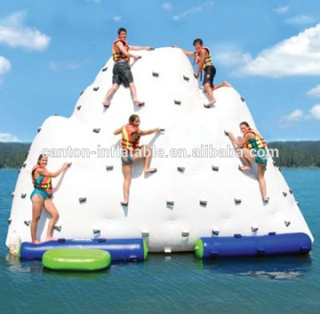 2014 hot sale inflatable climbing wall inflatable water rock climbing