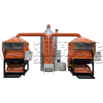 PCB fire heating roasting dismantling machine for sale