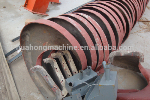 Gold wash plant alluvial washing spiral chute,gravity spiral chute