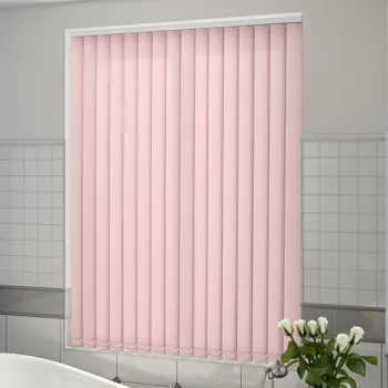 Pink Small Vertical Blinds