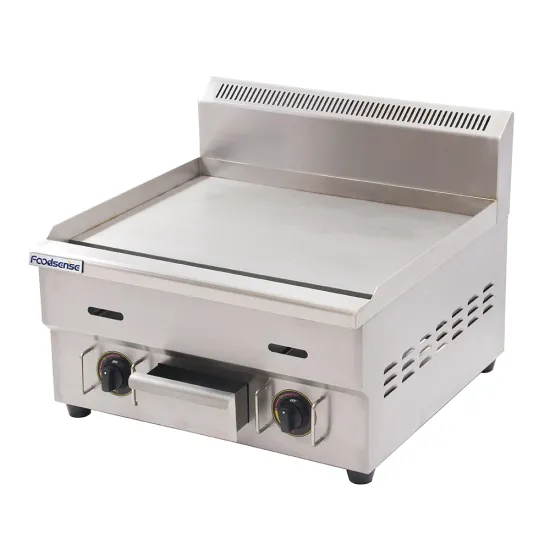 China Factory Commercial Kitchen Equipment Stainless Steel Gas Griddle