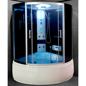 Luxury Multifunctional Whirlpool Steam Glass Shower Room