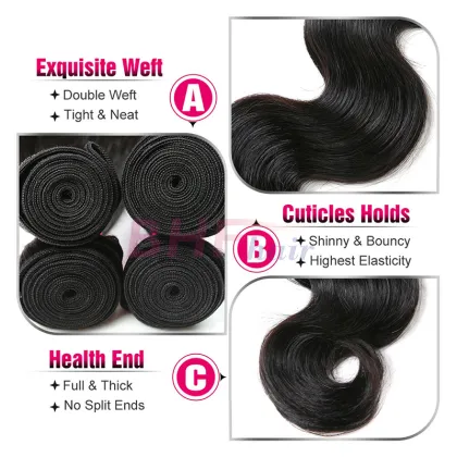 Free Shipping Unprocessed 7A Malaysian Body Wave Cheap 3 Piece Malaysian Body Wave Remy Hair Weave Cheap Malaysian Hair