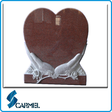 Chinese Popular Red Granite Headstone for Sale