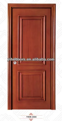 Foshan wooden door factory EHE brand produce mahogany solid wood door