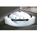 Acrylic Transparent Whirlpool Corner Massage Bathtubs
