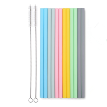 BPA Free Silicone Straws Set