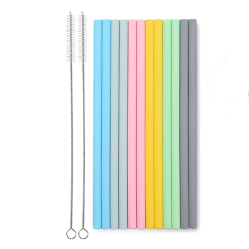 BPA Free Silicone Straws Set