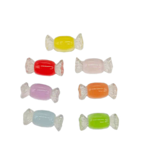 Mixed Resin Clear Candy Decoration Crafts Flatback Cabochon Kawaii DIY Embellishments For Scrapbooking Accessories