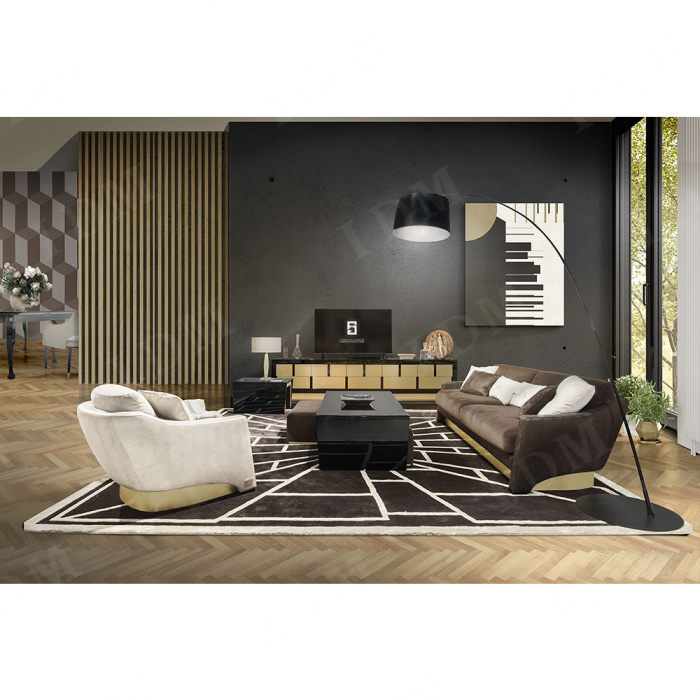 Sofá de hotel moderno para lobby