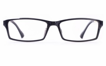 S.Black Creamy 7004 SMOOTH Full Rim Square ULTEM Glasses