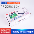 Design colored packaging corrugated cardboard boxes
