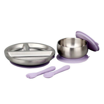 Baby Suction Plate, Bowl and Spoon set