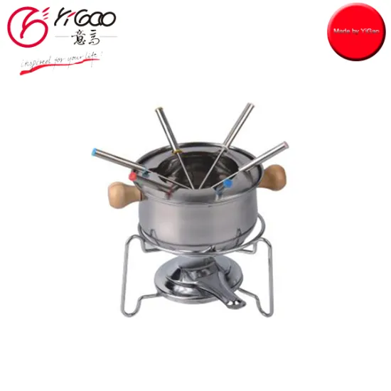 102247 Stainless steel ethyl alcohol chocolate pot