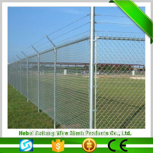 Factory price Diamond wire mesh best service chain link fence prices