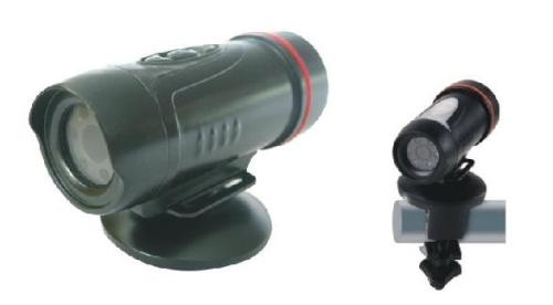 Waterproof Action Camera with IED lamps and lithimum battery
